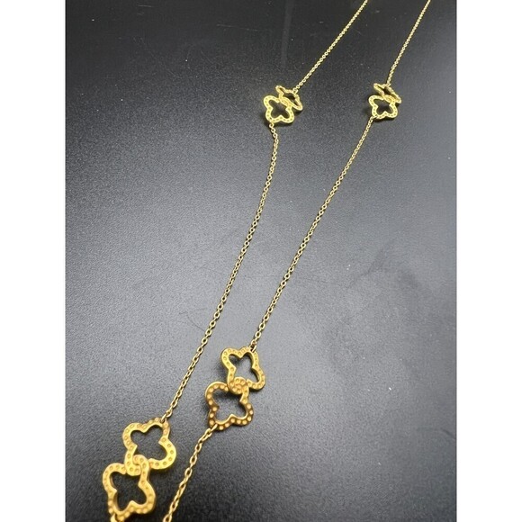 STELLA & Dot Clover Station Necklace - Picture 7 of 7